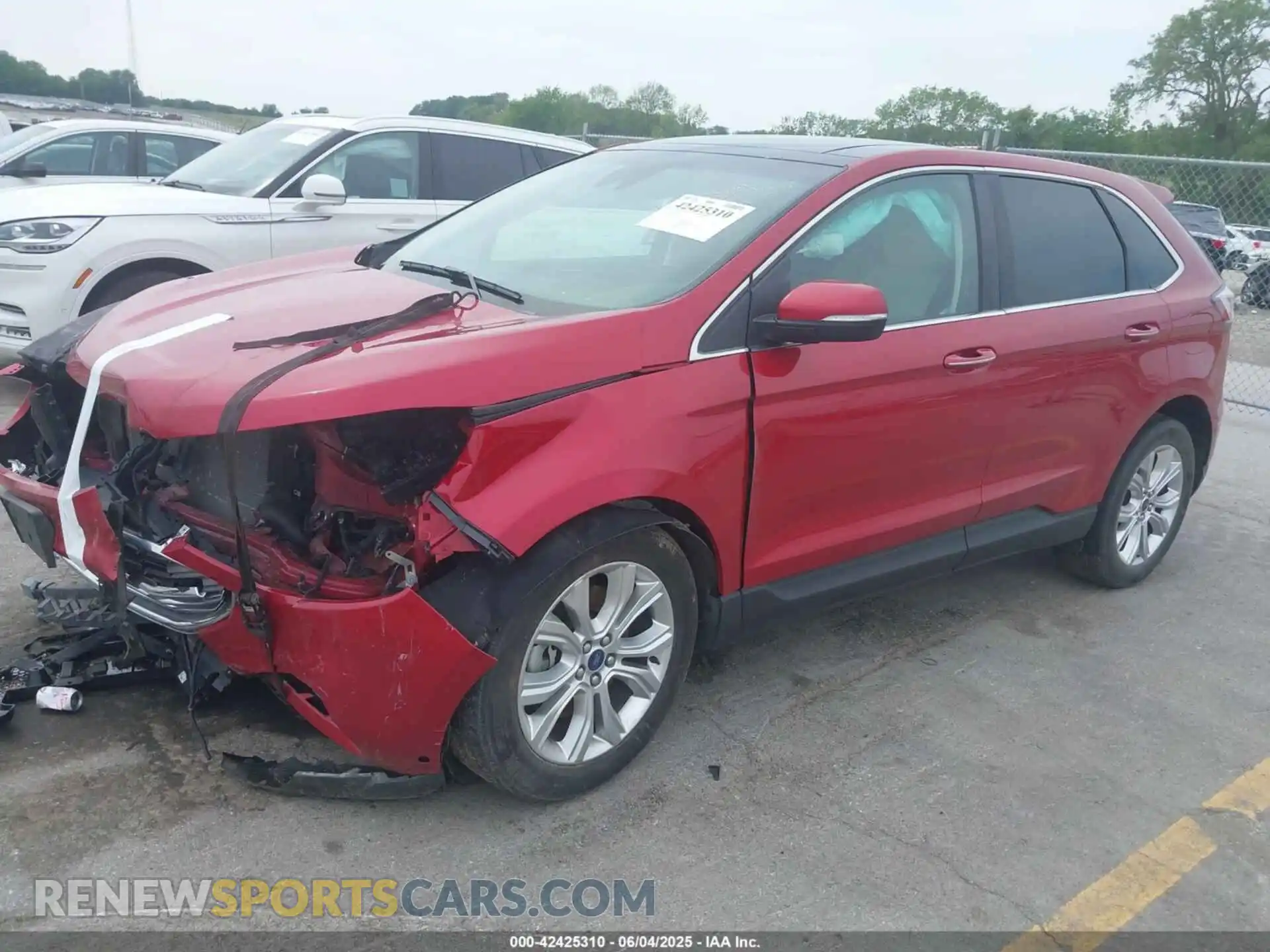 2 Photograph of a damaged car 2FMPK4K9XLBB43239 FORD EDGE 2020