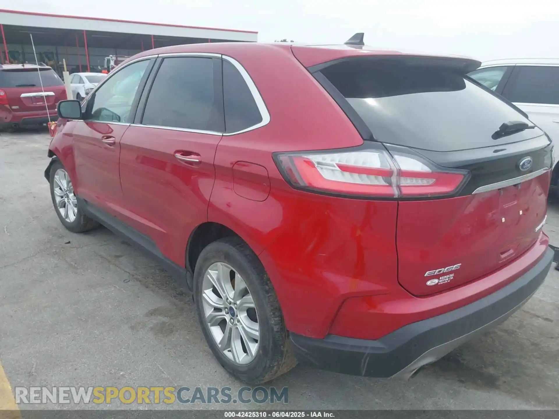 3 Photograph of a damaged car 2FMPK4K9XLBB43239 FORD EDGE 2020