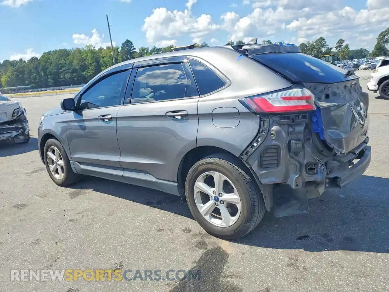 2 Фотография поврежденного автомобиля 2FMPK3G92MBA63406 FORD EDGE 2021