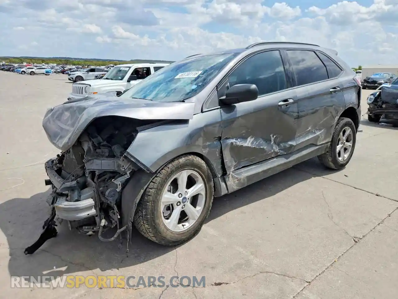 1 Photograph of a damaged car 2FMPK3G95MBA08531 FORD EDGE 2021