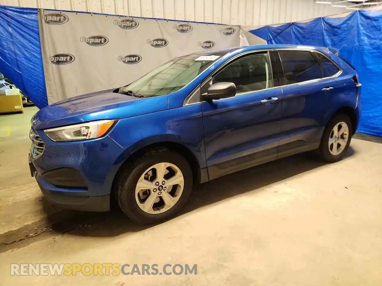 1 Photograph of a damaged car 2FMPK3G96MBA22714 FORD EDGE 2021