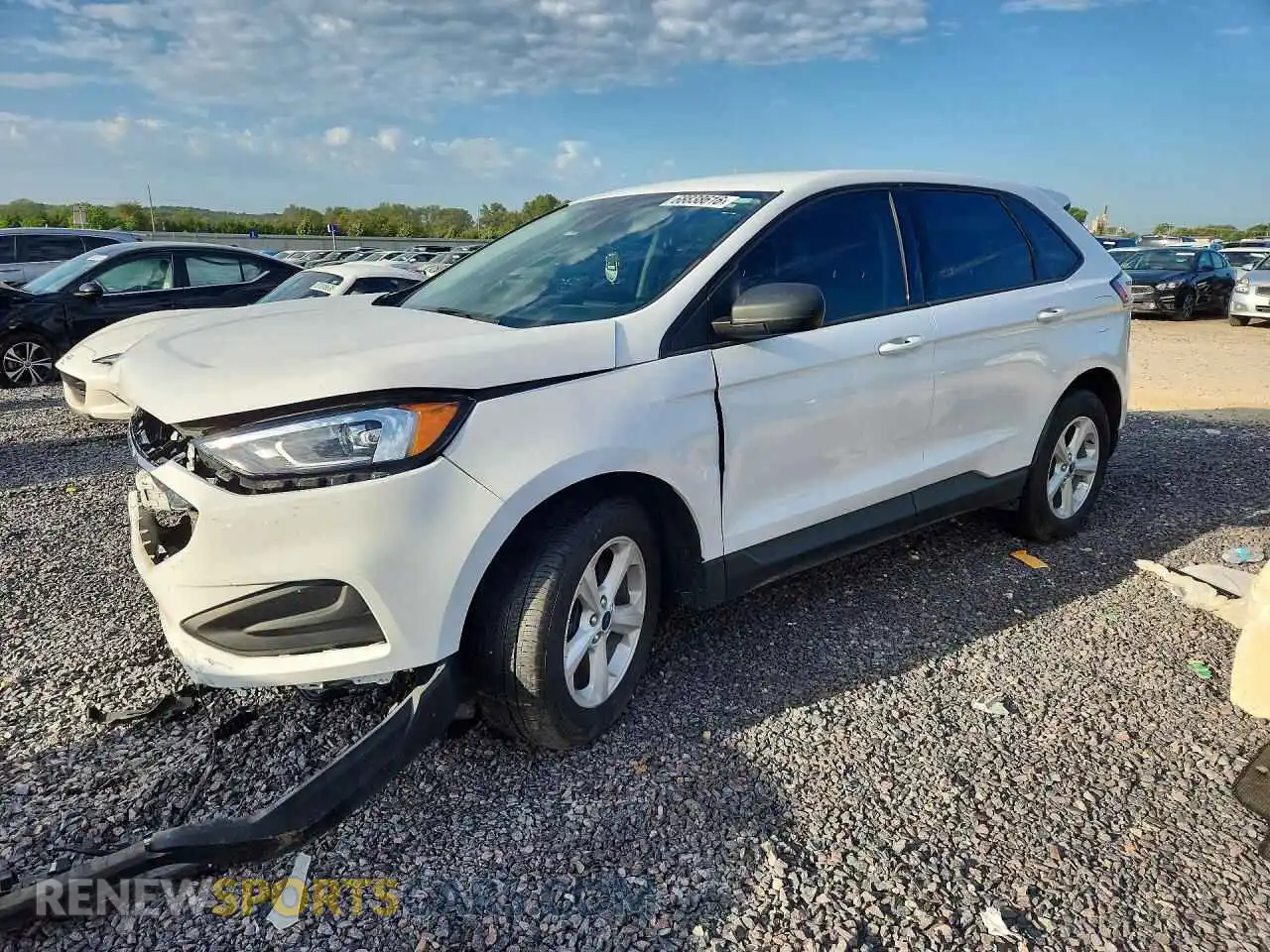 1 fotografías del automóvil dañado 2FMPK3G98MBA18504 FORD EDGE 2021