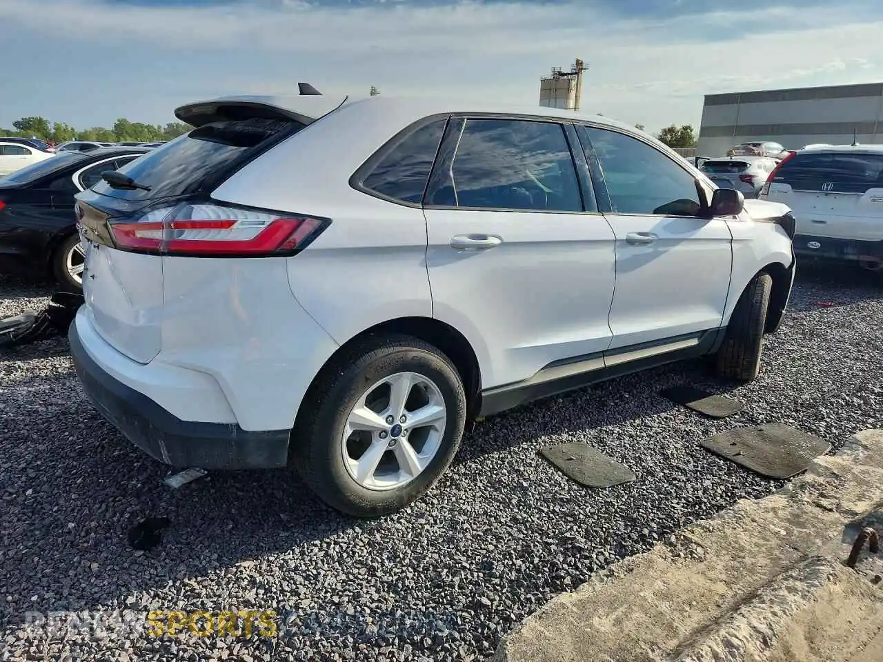 3 fotografías del automóvil dañado 2FMPK3G98MBA18504 FORD EDGE 2021