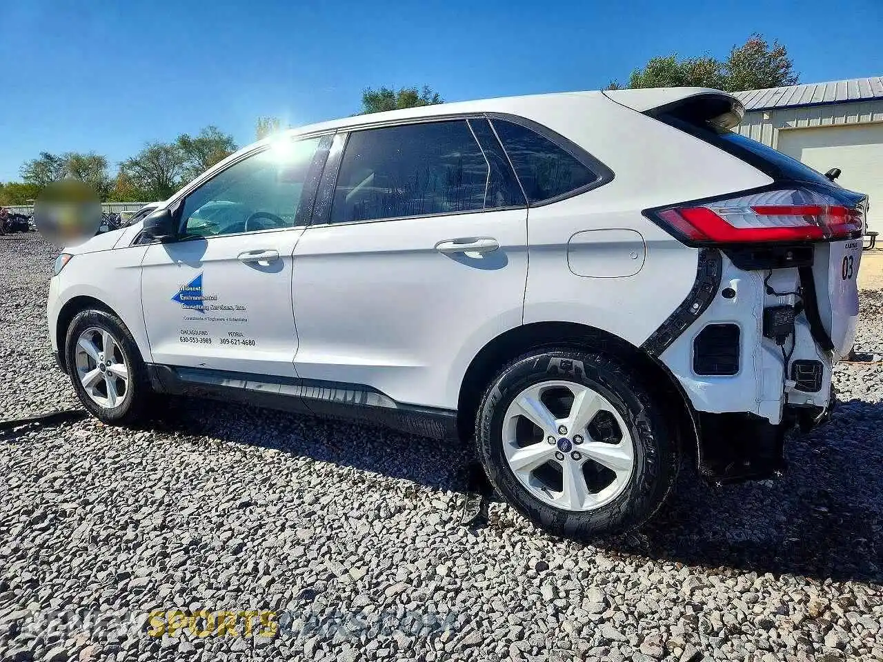 2 Фотография поврежденного автомобиля 2FMPK3G99MBA07057 FORD EDGE 2021