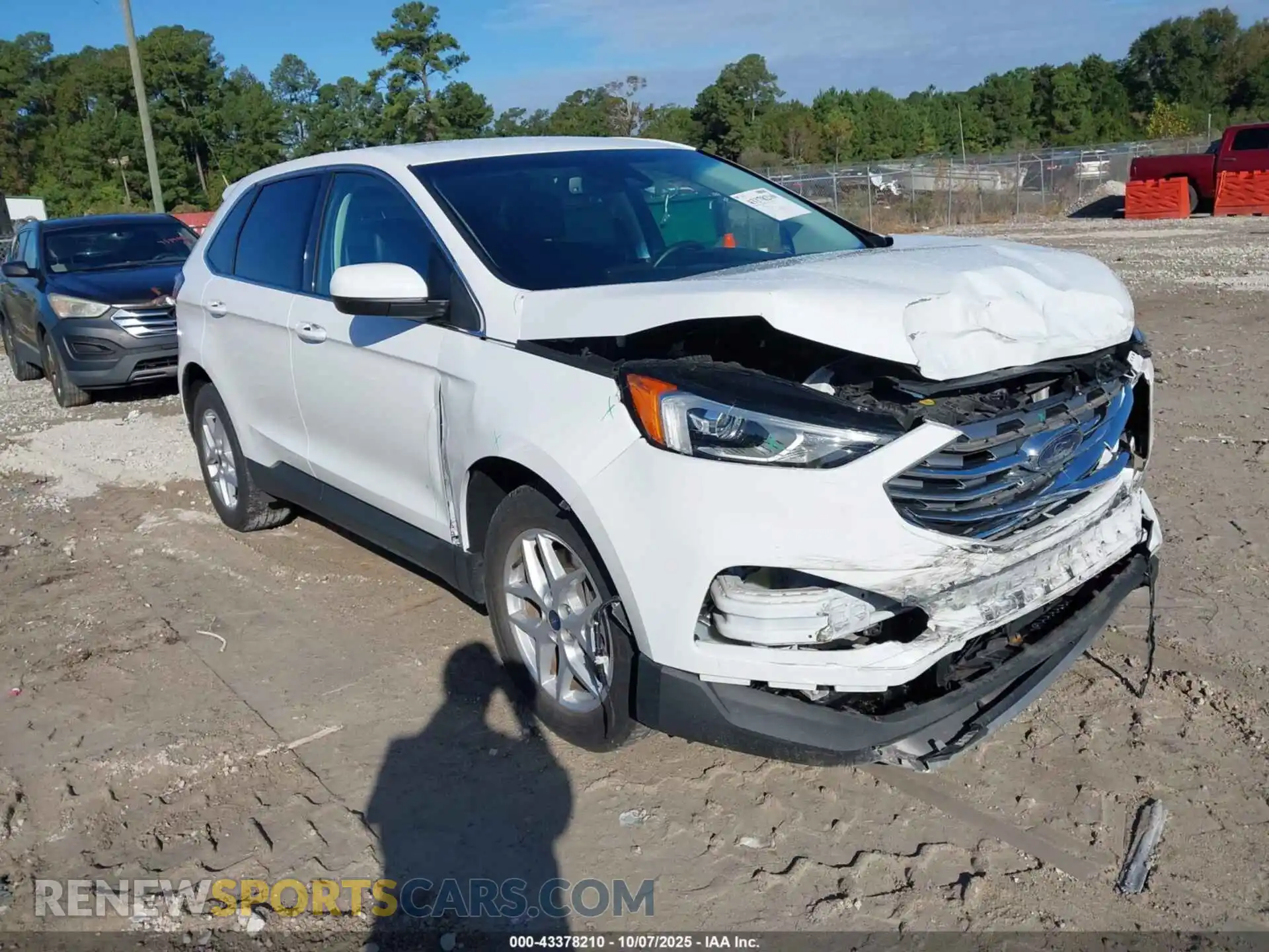 1 Photograph of a damaged car 2FMPK3J90MBA22927 FORD EDGE 2021