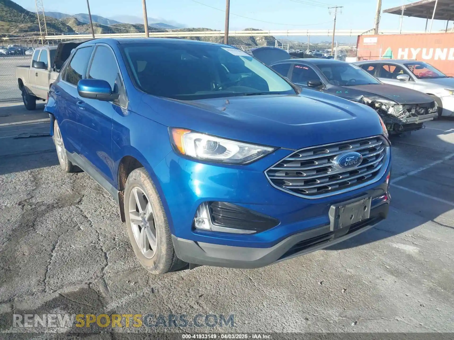 1 Photograph of a damaged car 2FMPK3J90MBA55703 FORD EDGE 2021