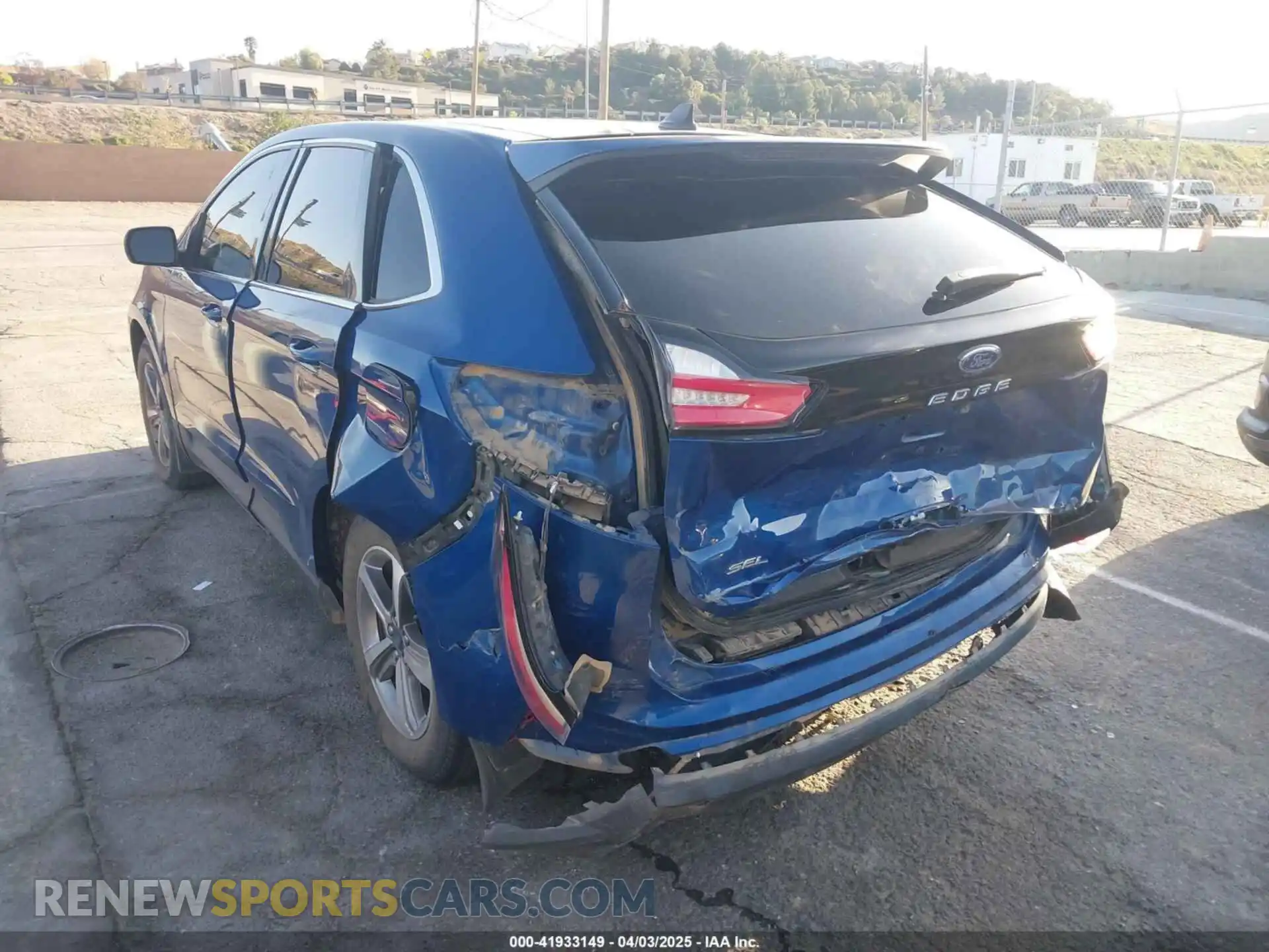 3 Photograph of a damaged car 2FMPK3J90MBA55703 FORD EDGE 2021