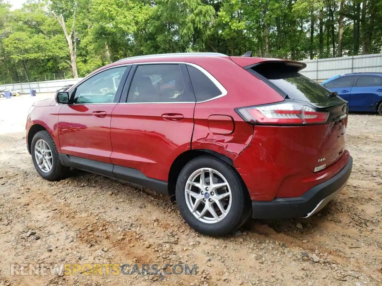 2 Photograph of a damaged car 2FMPK3J90MBA64689 FORD EDGE 2021