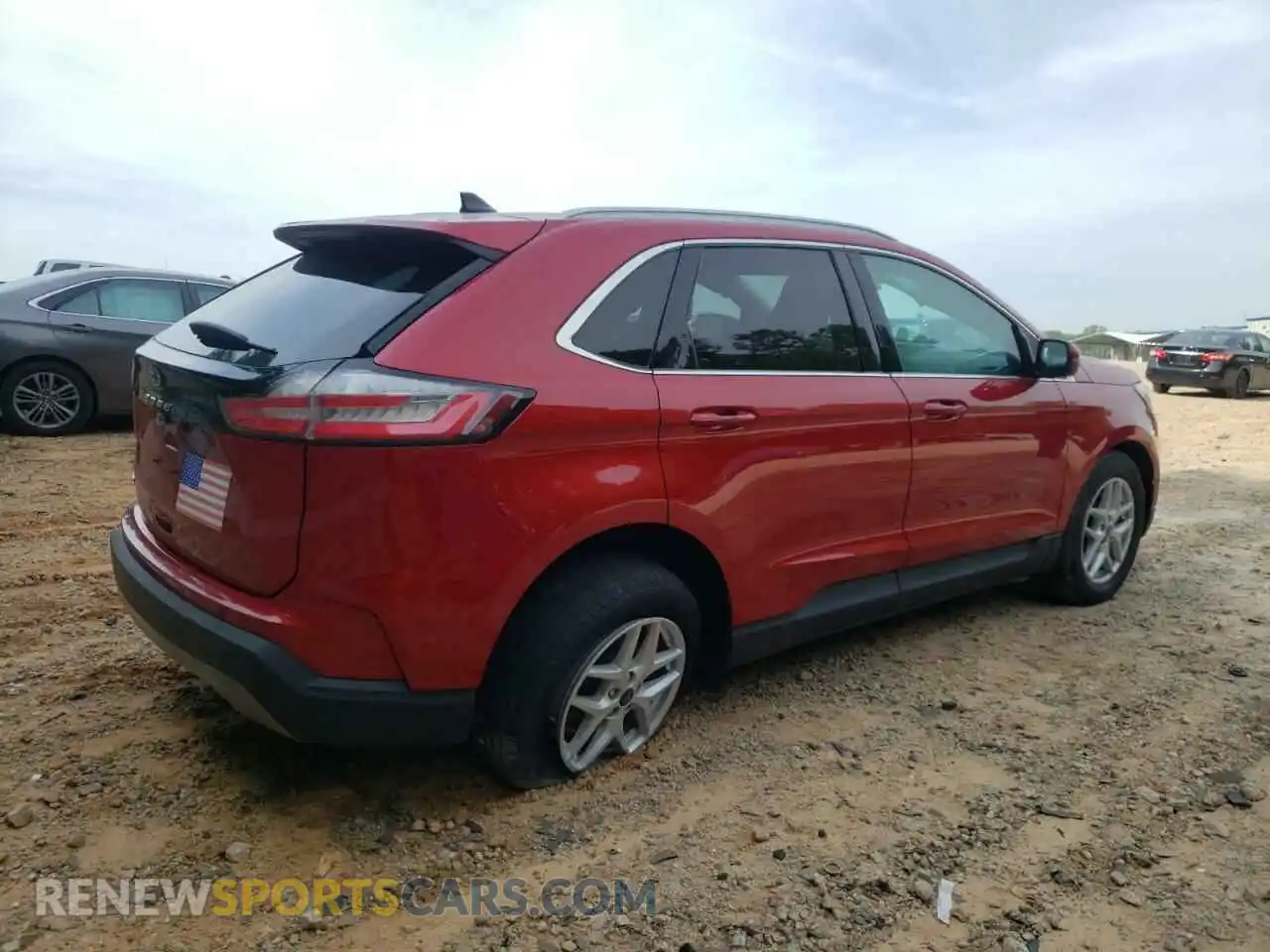 3 Photograph of a damaged car 2FMPK3J90MBA64689 FORD EDGE 2021