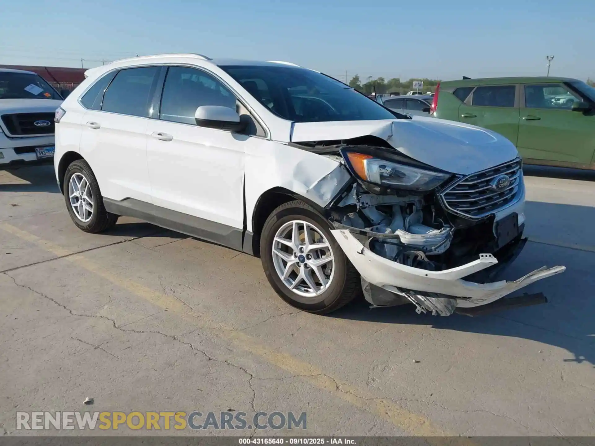 1 Photograph of a damaged car 2FMPK3J91MBA18501 FORD EDGE 2021