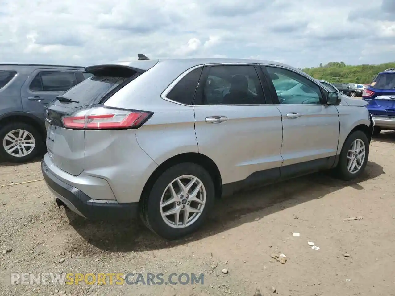 3 Photograph of a damaged car 2FMPK3J92MBA04865 FORD EDGE 2021