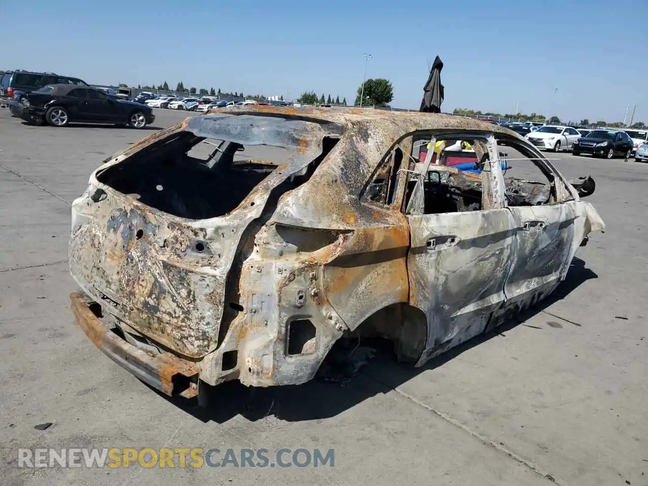 3 Photograph of a damaged car 2FMPK3J92MBA21374 FORD EDGE 2021