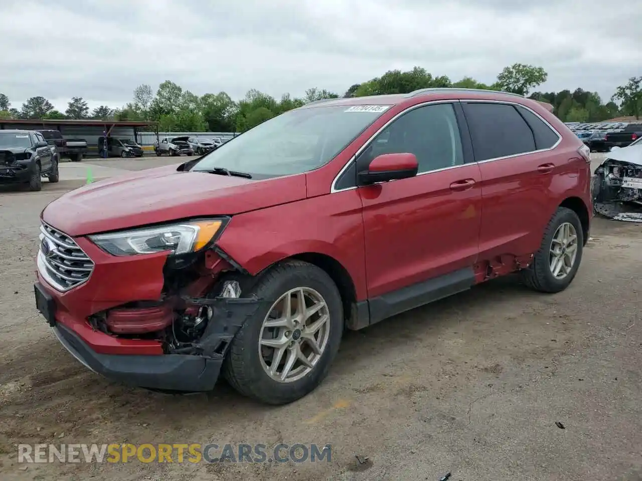 1 Photograph of a damaged car 2FMPK3J92MBA65374 FORD EDGE 2021