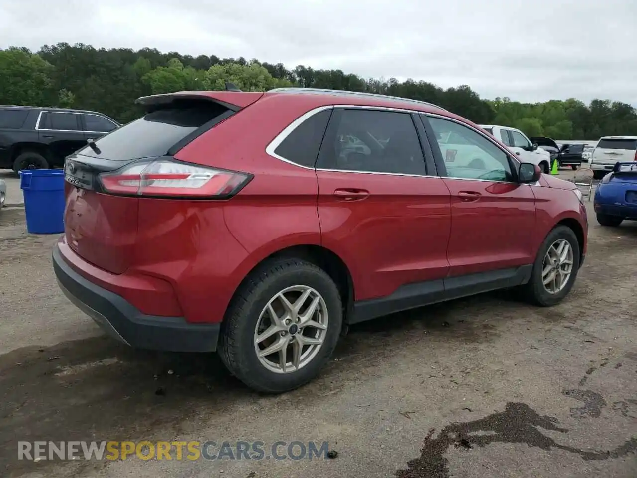 3 Photograph of a damaged car 2FMPK3J92MBA65374 FORD EDGE 2021