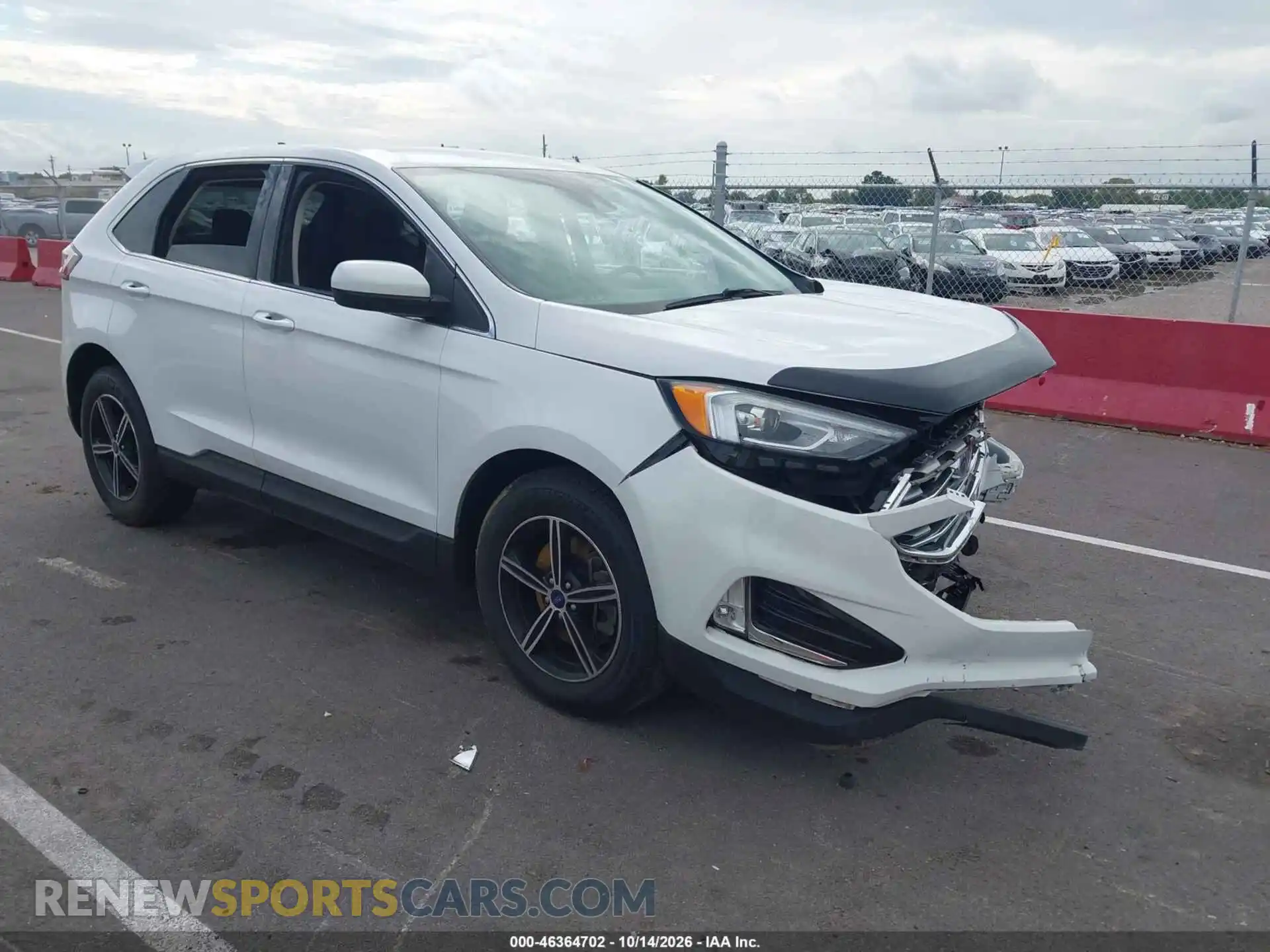 1 Photograph of a damaged car 2FMPK3J93MBA23408 FORD EDGE 2021