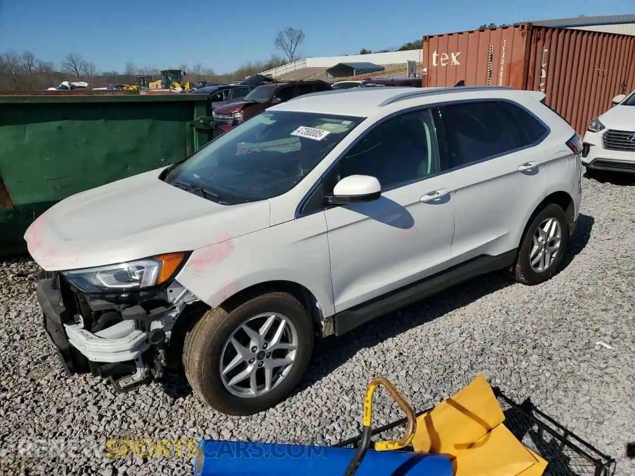 1 Photograph of a damaged car 2FMPK3J93MBA58112 FORD EDGE 2021
