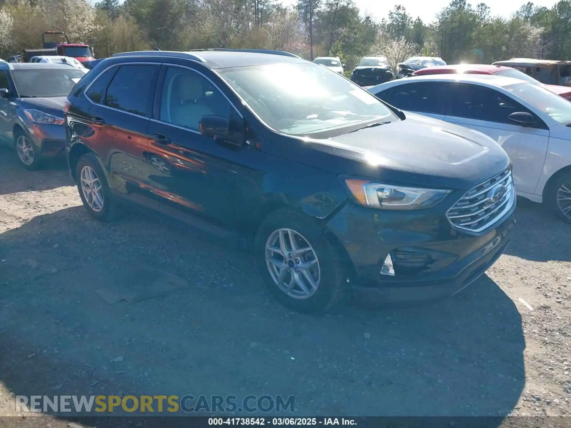 1 Photograph of a damaged car 2FMPK3J94MBA06052 FORD EDGE 2021