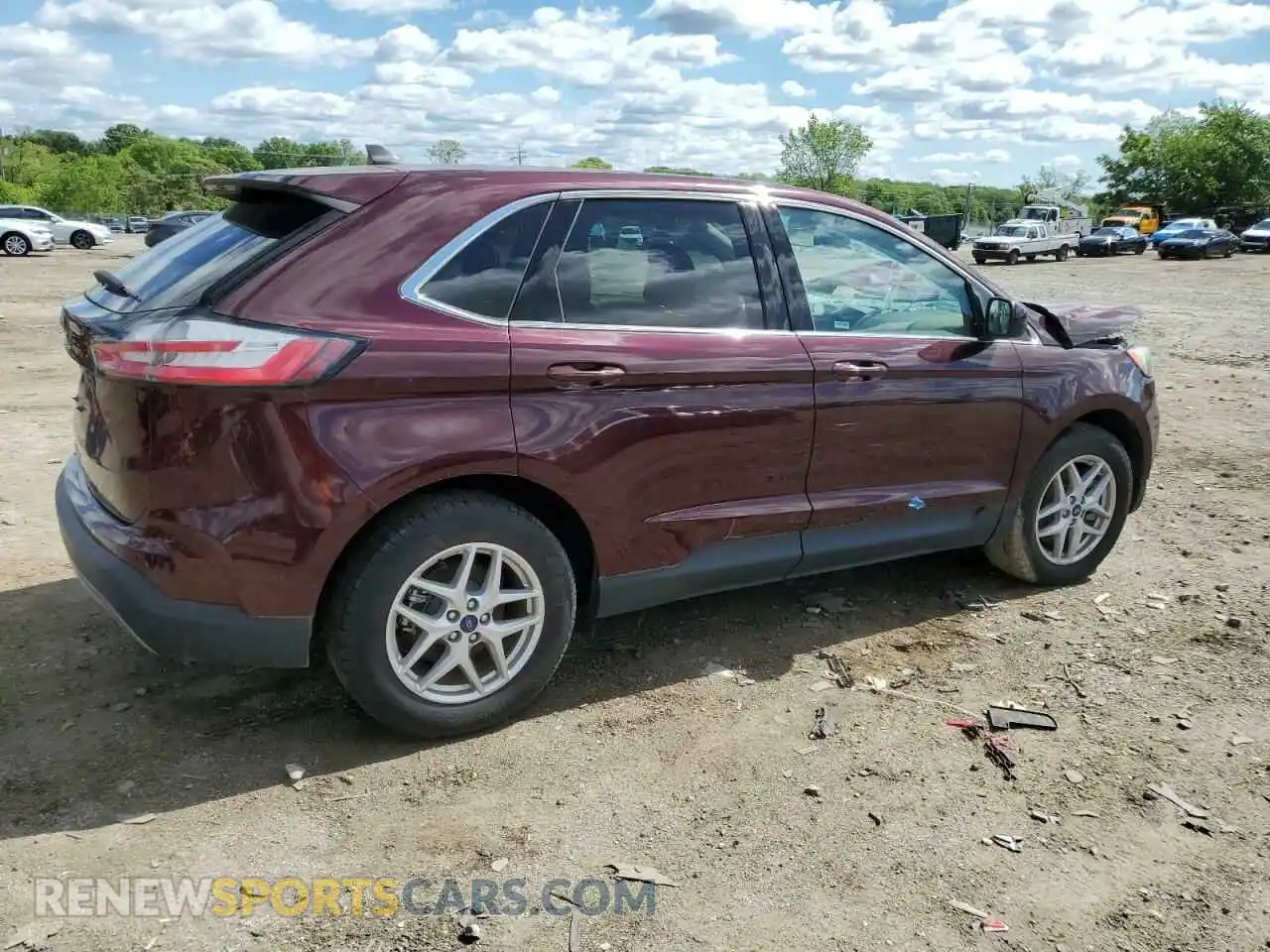 3 Photograph of a damaged car 2FMPK3J94MBA07315 FORD EDGE 2021