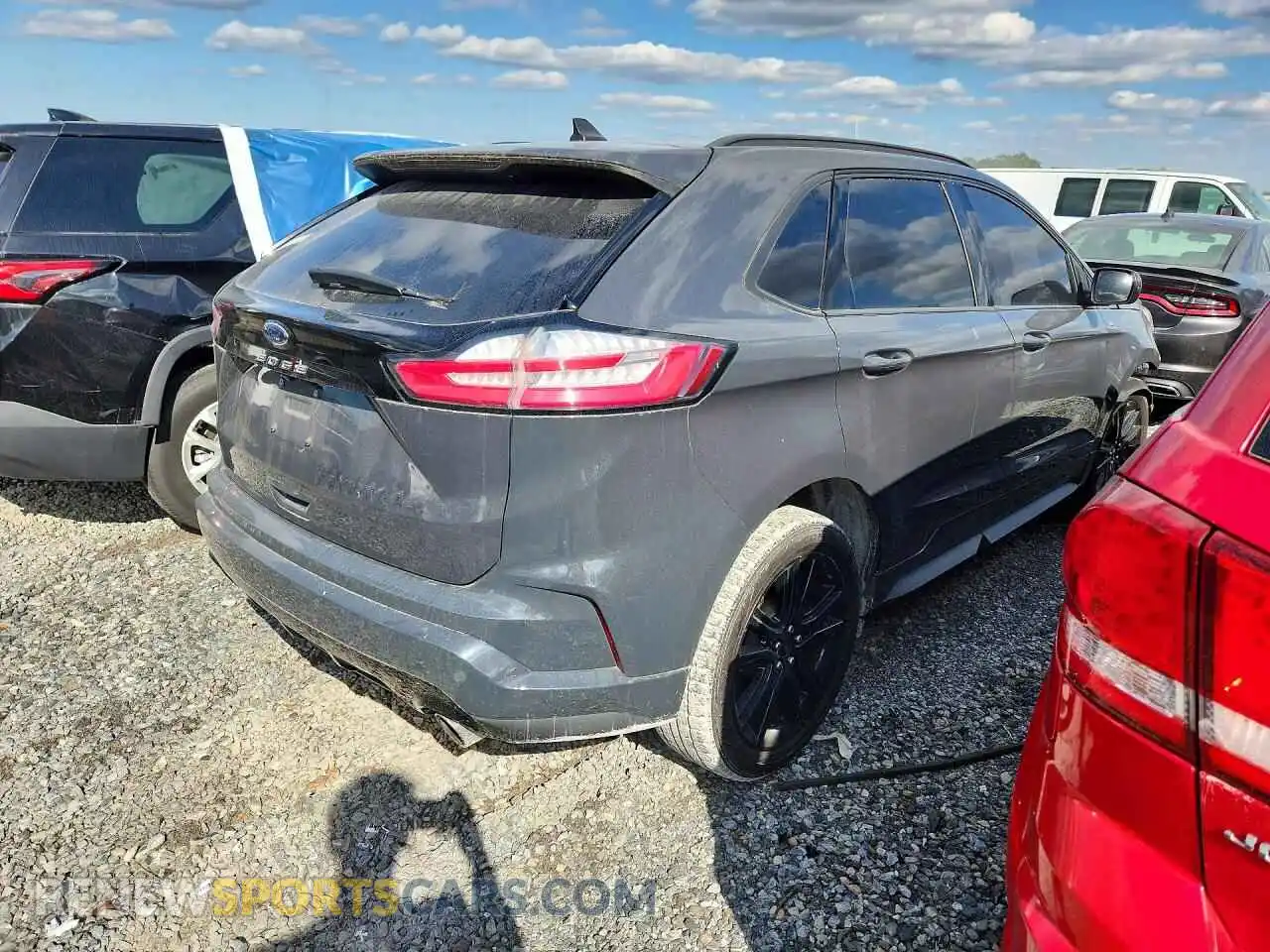 3 Фотография поврежденного автомобиля 2FMPK3J94MBA09579 FORD EDGE 2021