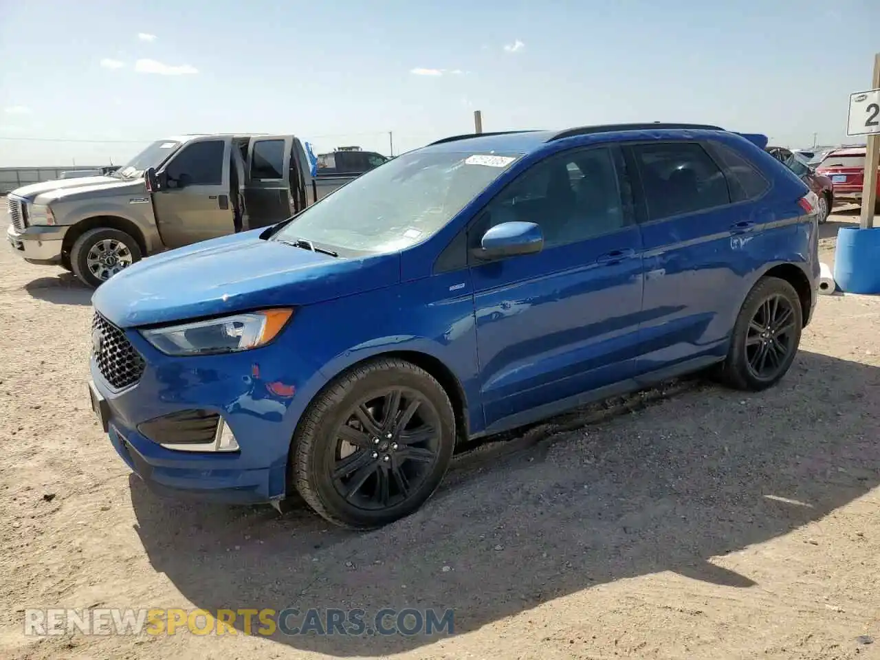 1 Photograph of a damaged car 2FMPK3J94MBA31615 FORD EDGE 2021