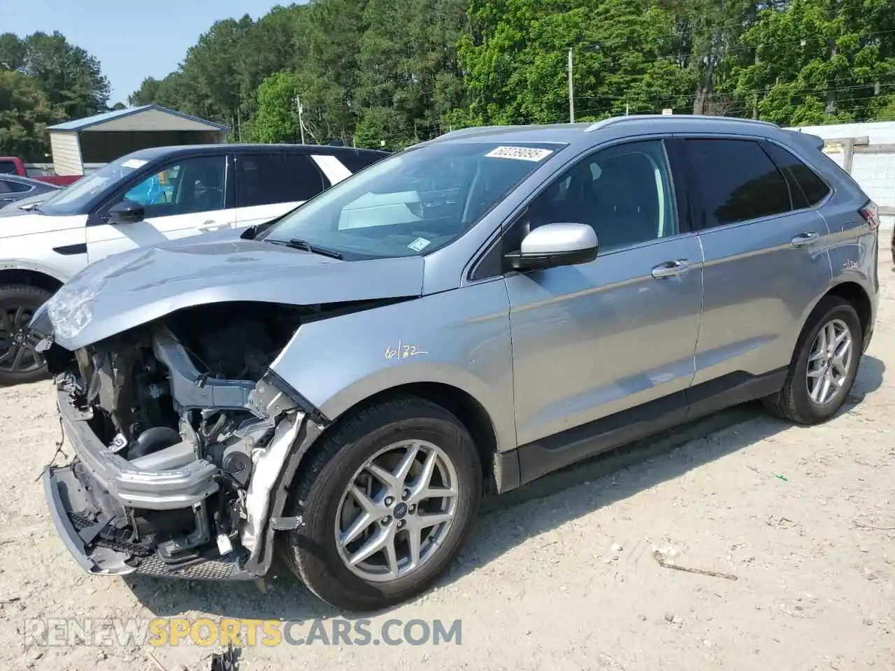 1 Photograph of a damaged car 2FMPK3J94MBA56174 FORD EDGE 2021