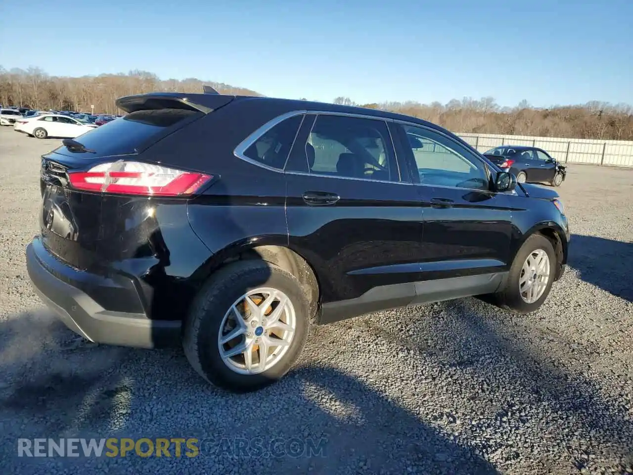 3 fotografías del automóvil dañado 2FMPK3J95MBA01975 FORD EDGE 2021