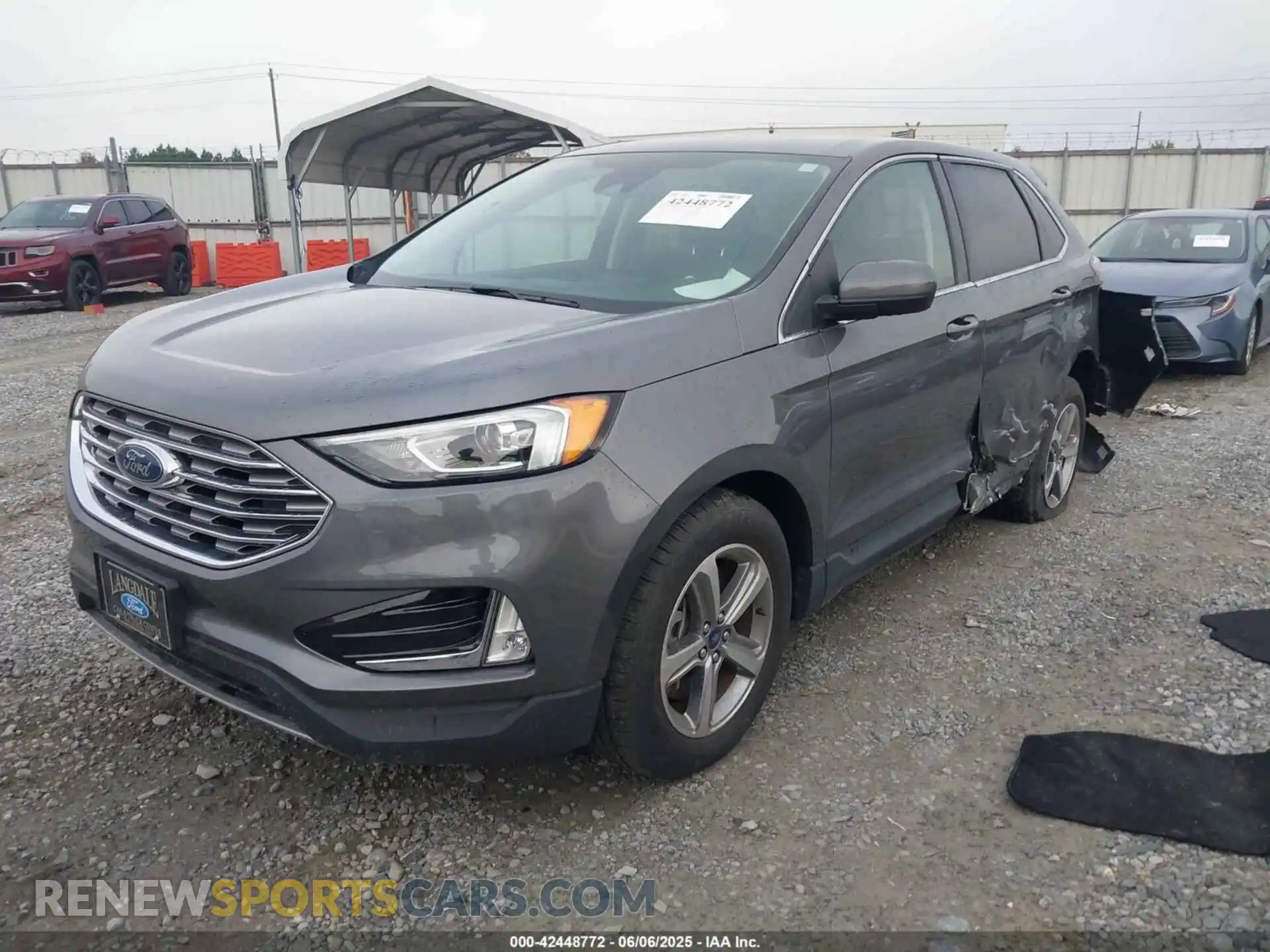 2 Photograph of a damaged car 2FMPK3J95MBA59830 FORD EDGE 2021