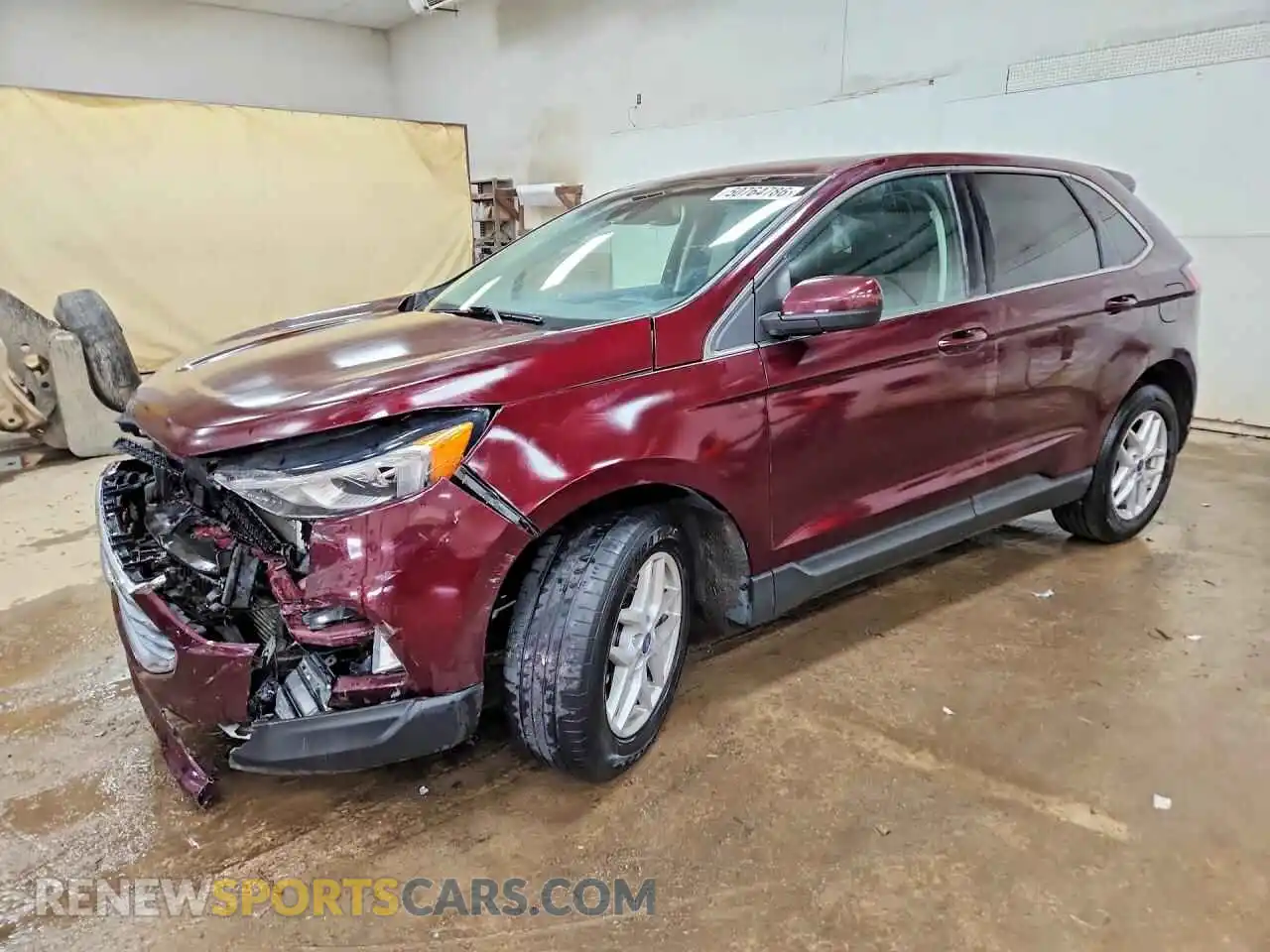 1 Photograph of a damaged car 2FMPK3J96MBA00656 FORD EDGE 2021