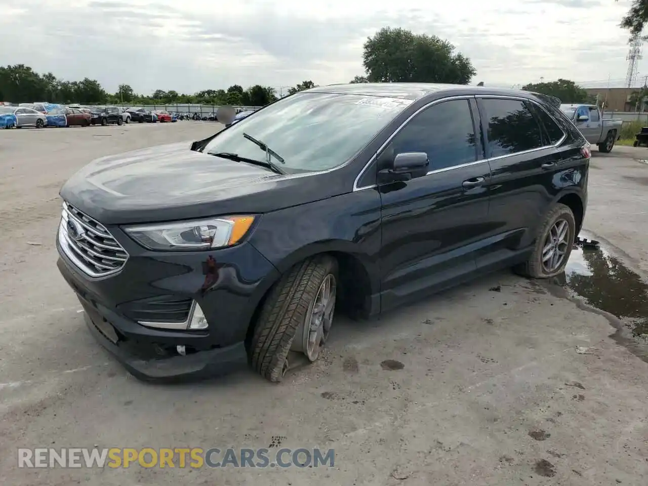 1 Photograph of a damaged car 2FMPK3J96MBA35634 FORD EDGE 2021