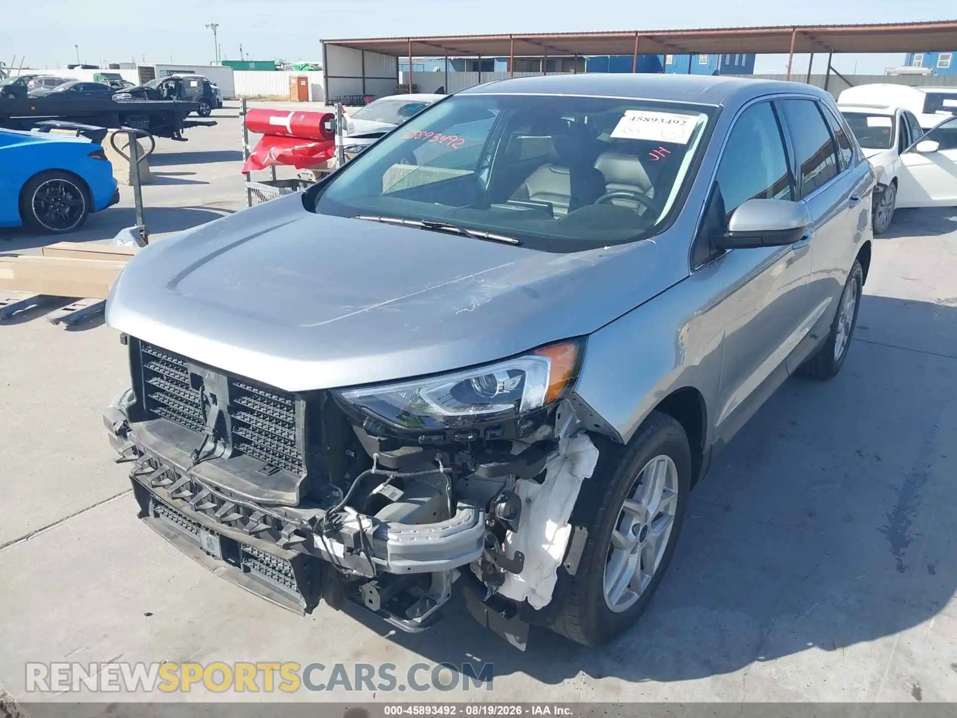 2 fotografías del automóvil dañado 2FMPK3J97MBA19202 FORD EDGE 2021
