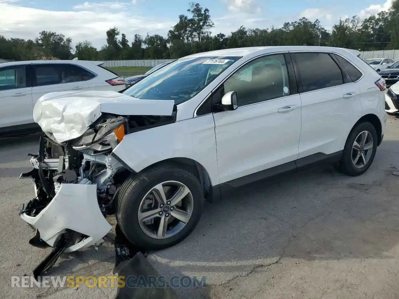 1 Photograph of a damaged car 2FMPK3J98MBA25400 FORD EDGE 2021