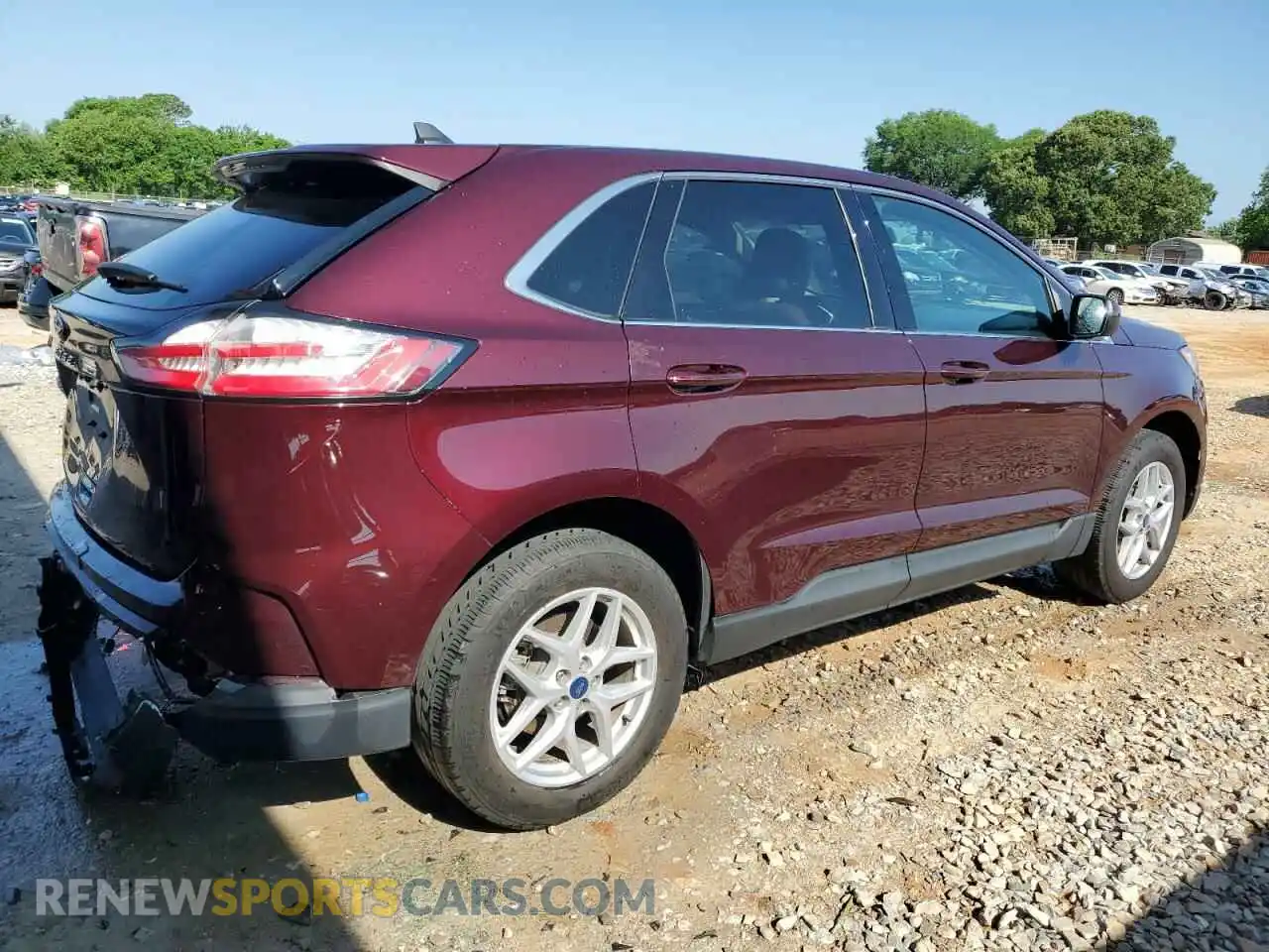 3 Photograph of a damaged car 2FMPK3J99MBA21789 FORD EDGE 2021