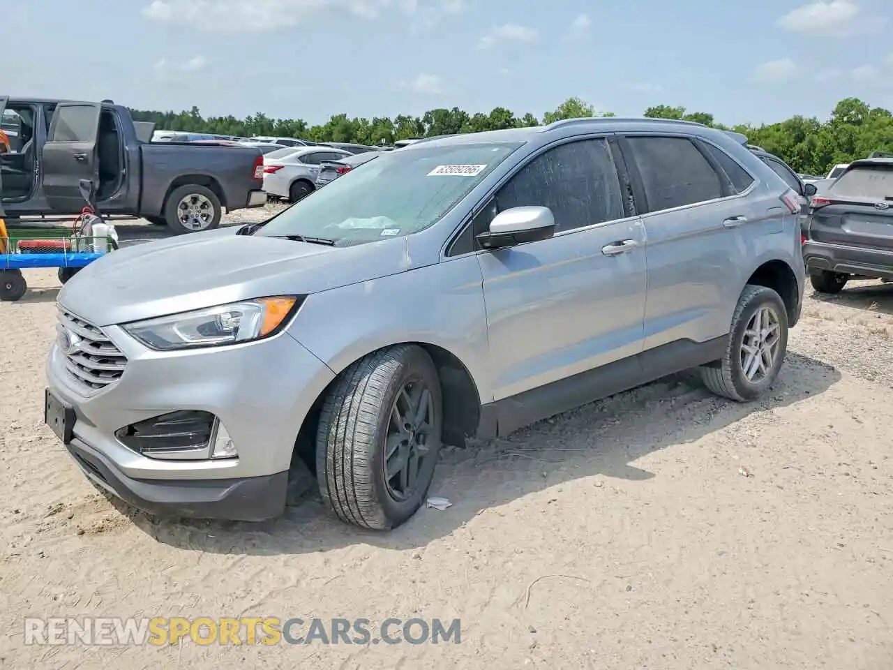 1 fotografías del automóvil dañado 2FMPK3J99MBA63542 FORD EDGE 2021