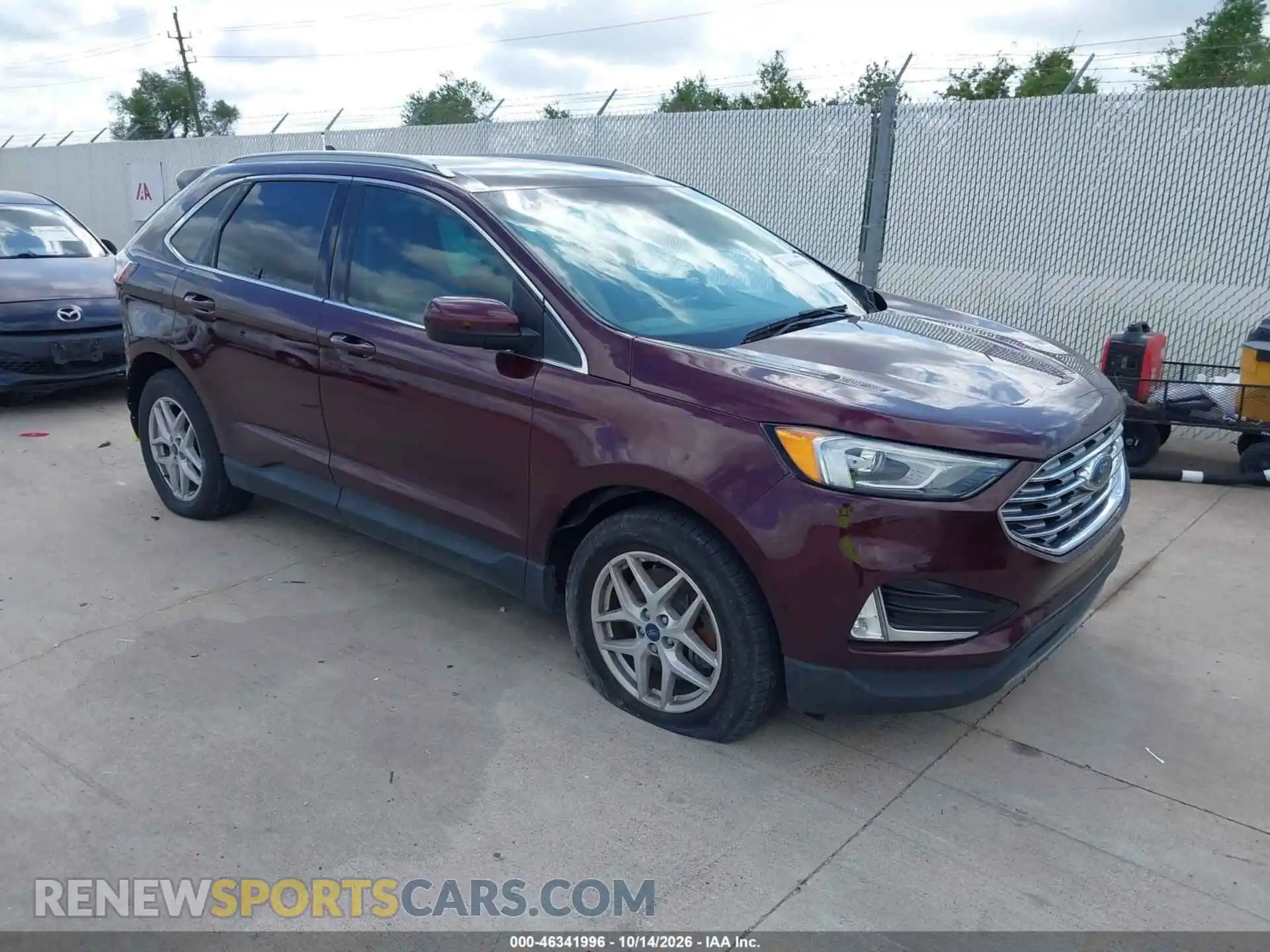 1 fotografías del automóvil dañado 2FMPK3J9XMBA02782 FORD EDGE 2021