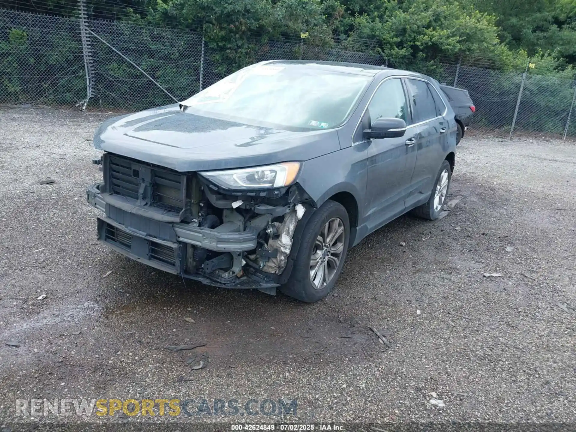 2 fotografías del automóvil dañado 2FMPK3K92MBA13953 FORD EDGE 2021