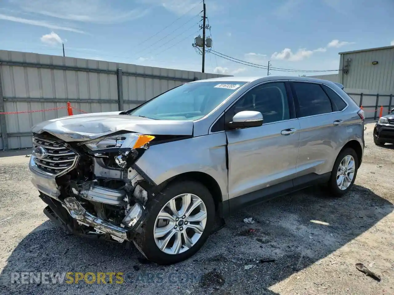 1 Photograph of a damaged car 2FMPK3K93MBA18319 FORD EDGE 2021