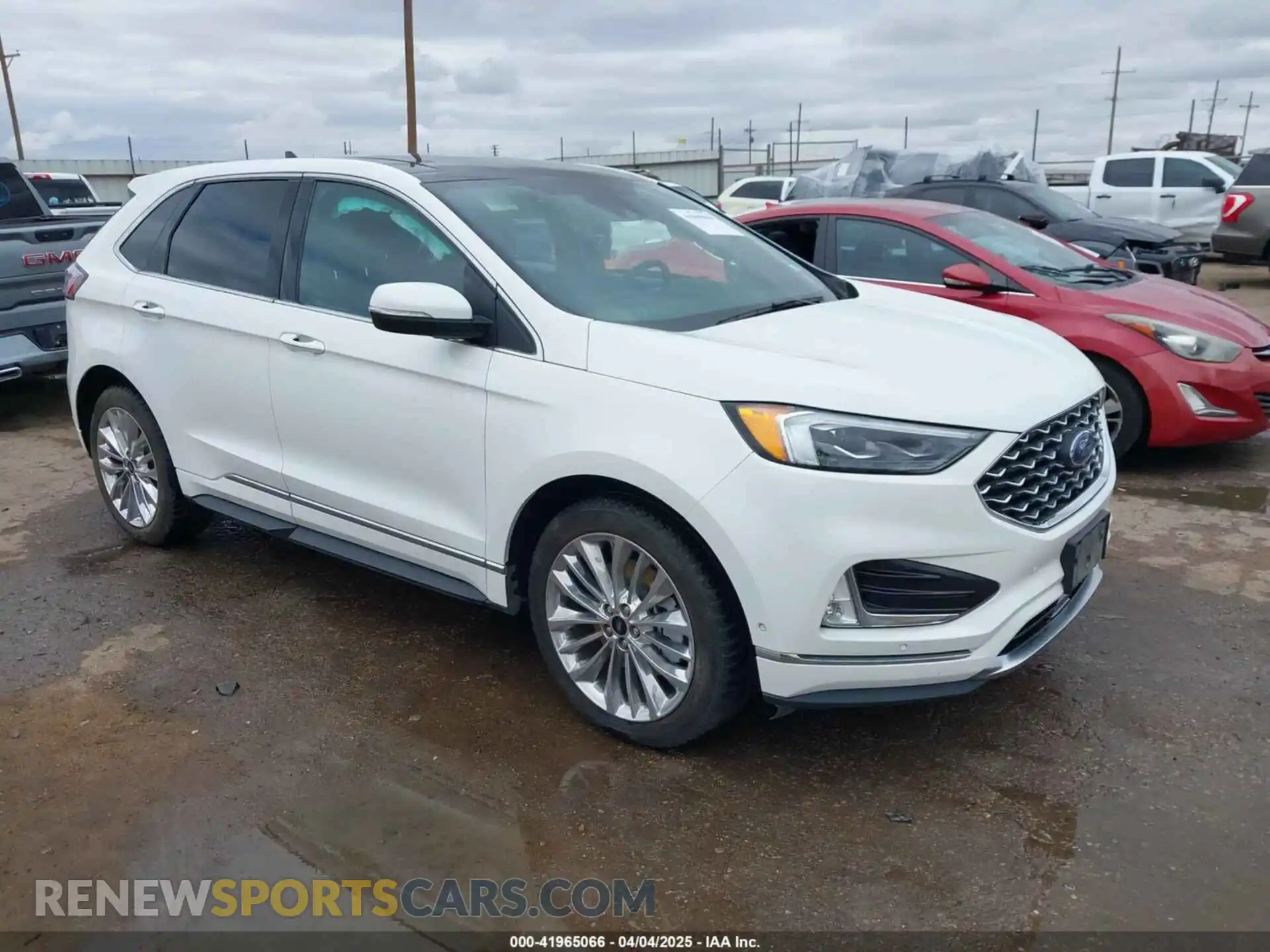 1 Photograph of a damaged car 2FMPK3K94MBA05983 FORD EDGE 2021