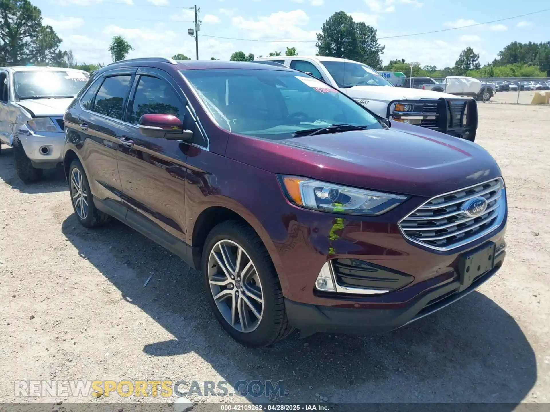 1 Photograph of a damaged car 2FMPK3K95MBA01053 FORD EDGE 2021
