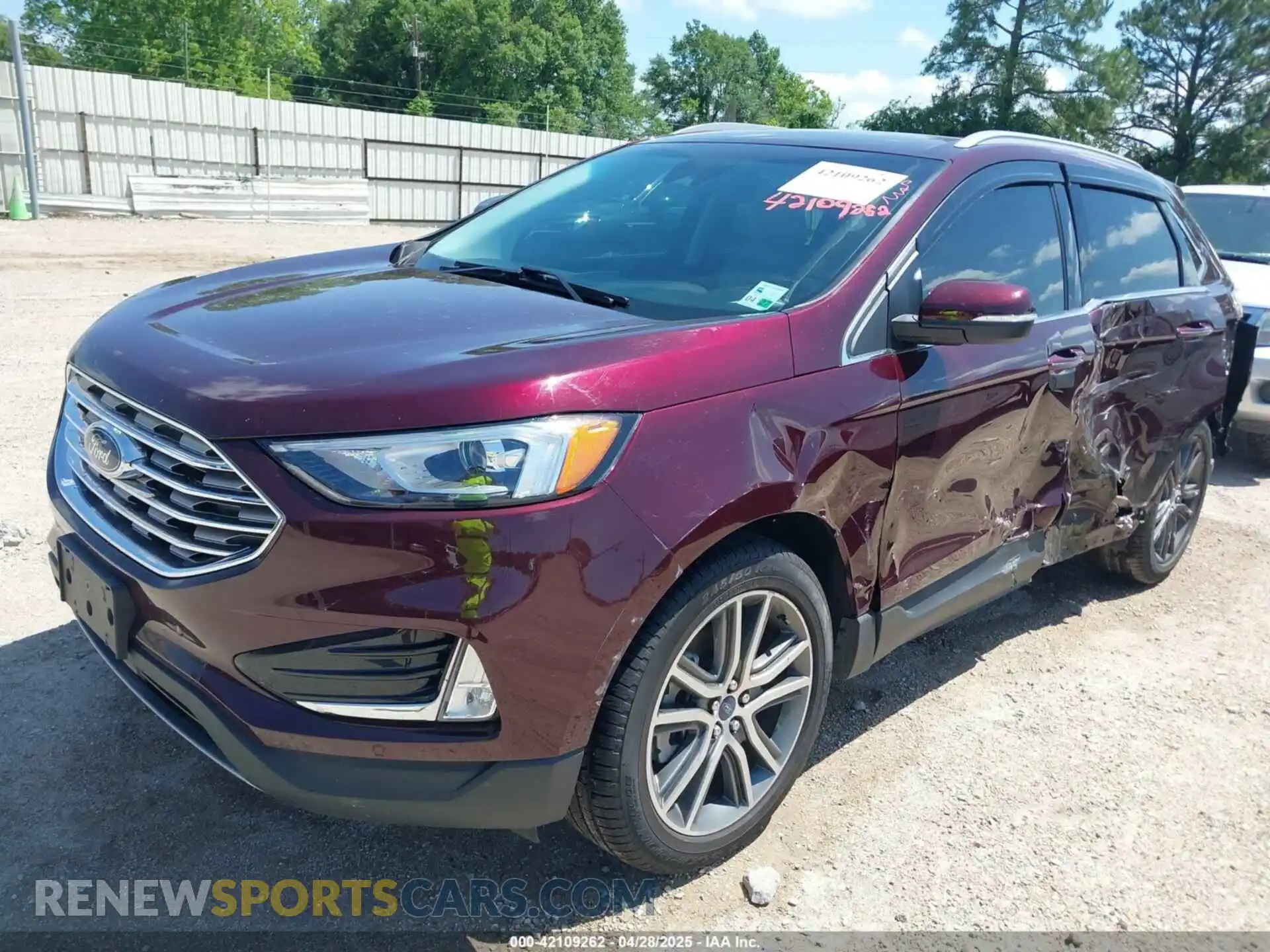 2 Photograph of a damaged car 2FMPK3K95MBA01053 FORD EDGE 2021