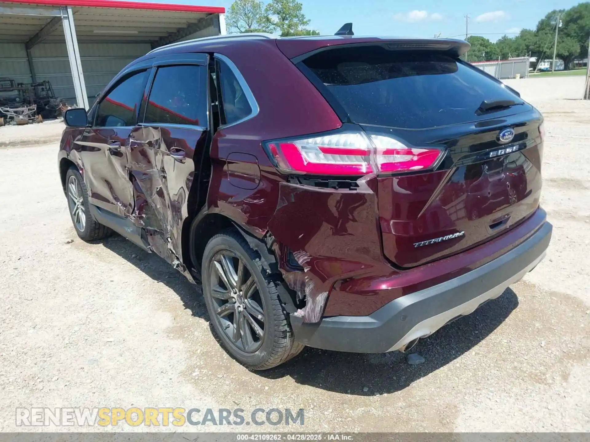 3 Photograph of a damaged car 2FMPK3K95MBA01053 FORD EDGE 2021