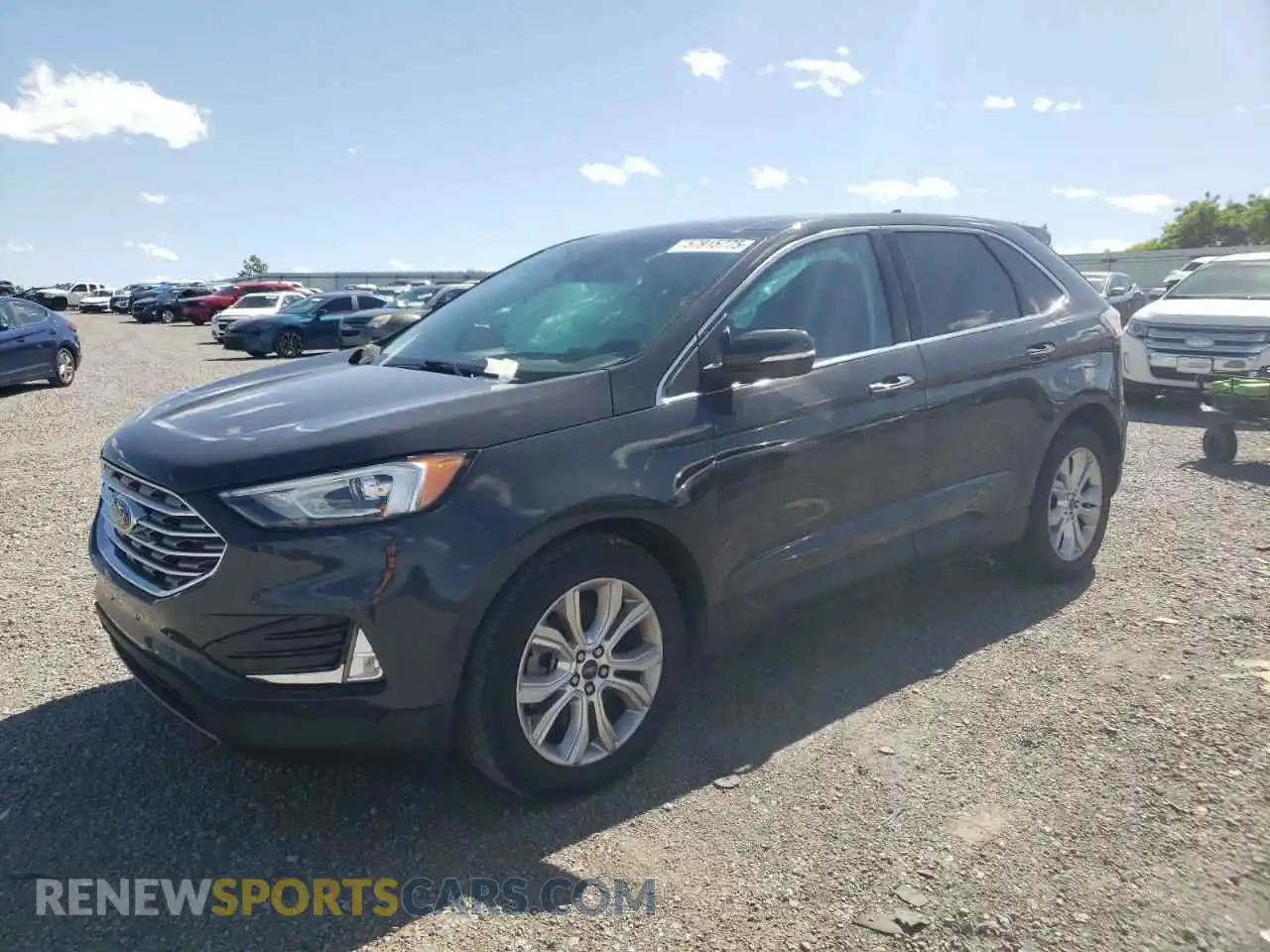1 Photograph of a damaged car 2FMPK3K95MBA15874 FORD EDGE 2021