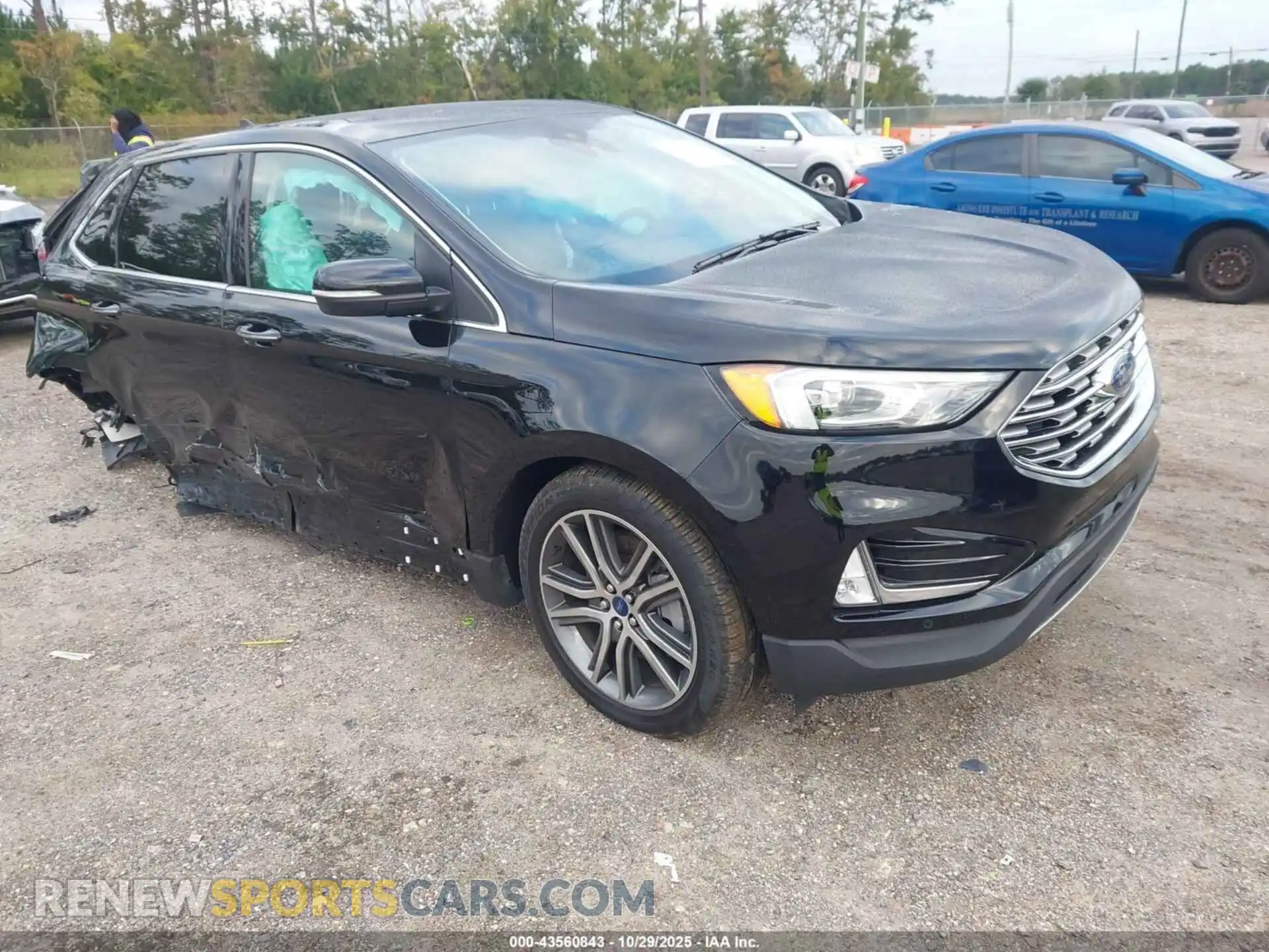 1 Photograph of a damaged car 2FMPK3K96MBA18251 FORD EDGE 2021