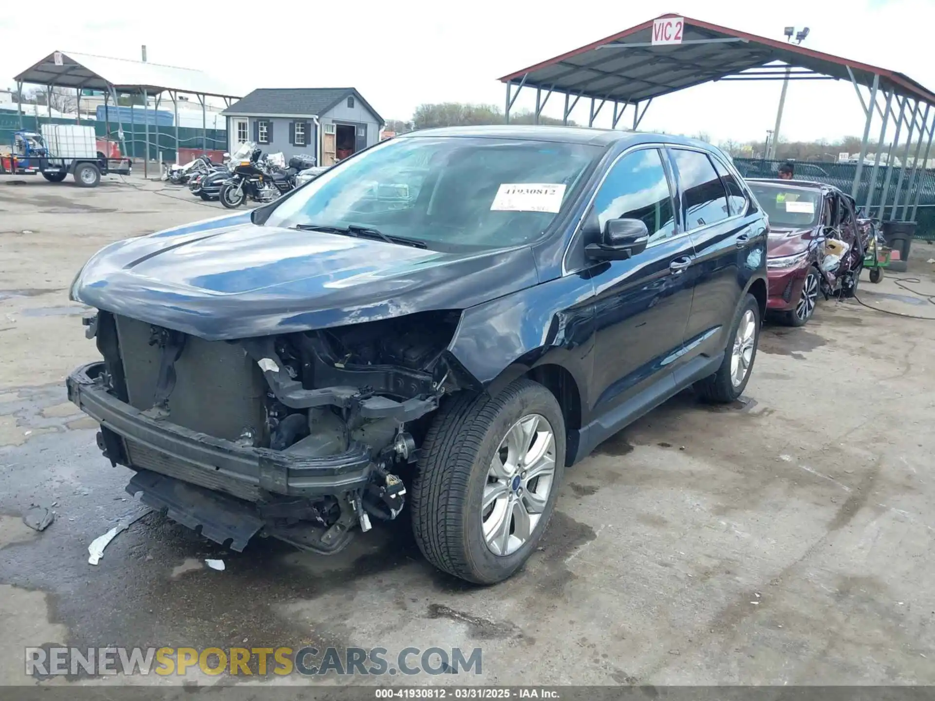 2 Photograph of a damaged car 2FMPK3K96MBA20338 FORD EDGE 2021