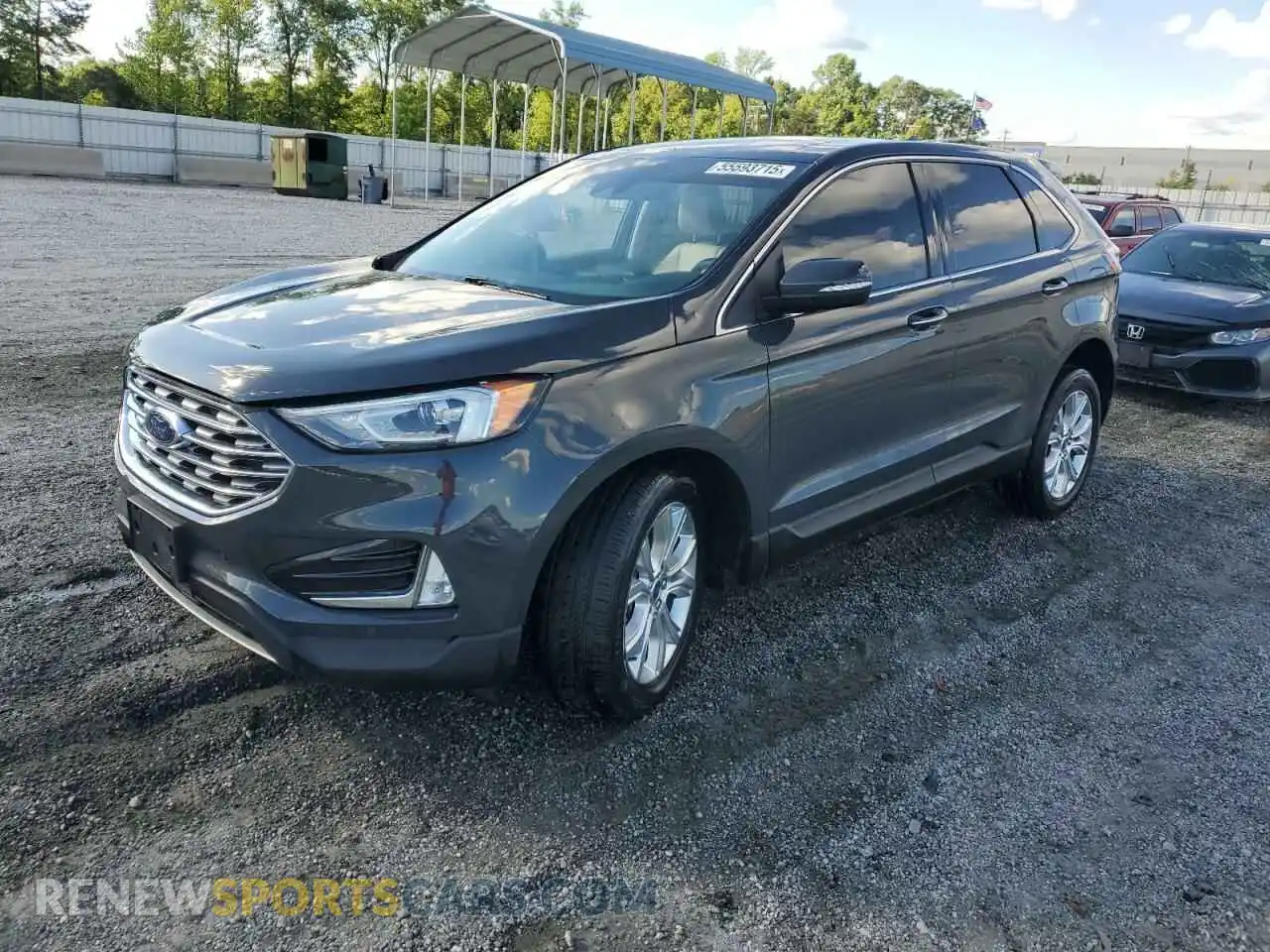 1 Photograph of a damaged car 2FMPK3K96MBA54764 FORD EDGE 2021