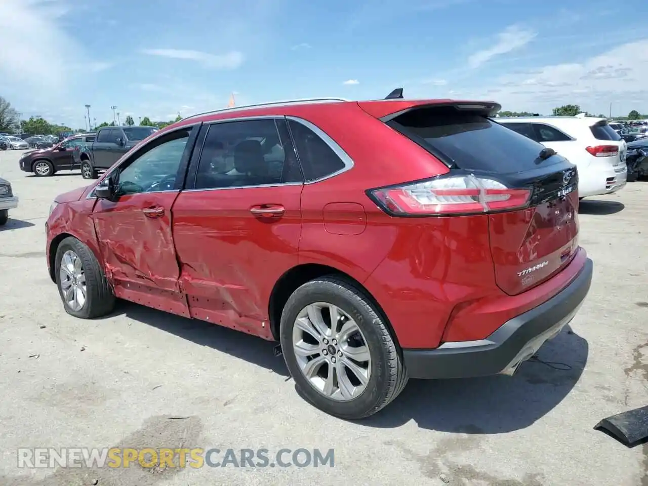 2 Photograph of a damaged car 2FMPK3K96MBA60368 FORD EDGE 2021