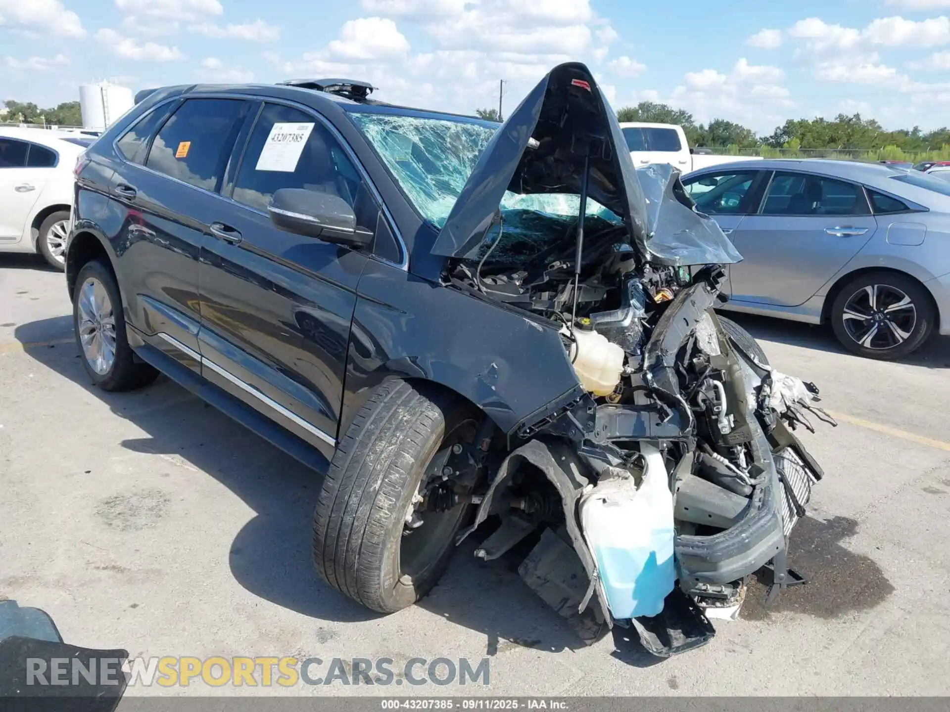 1 Photograph of a damaged car 2FMPK3K97MBA14760 FORD EDGE 2021