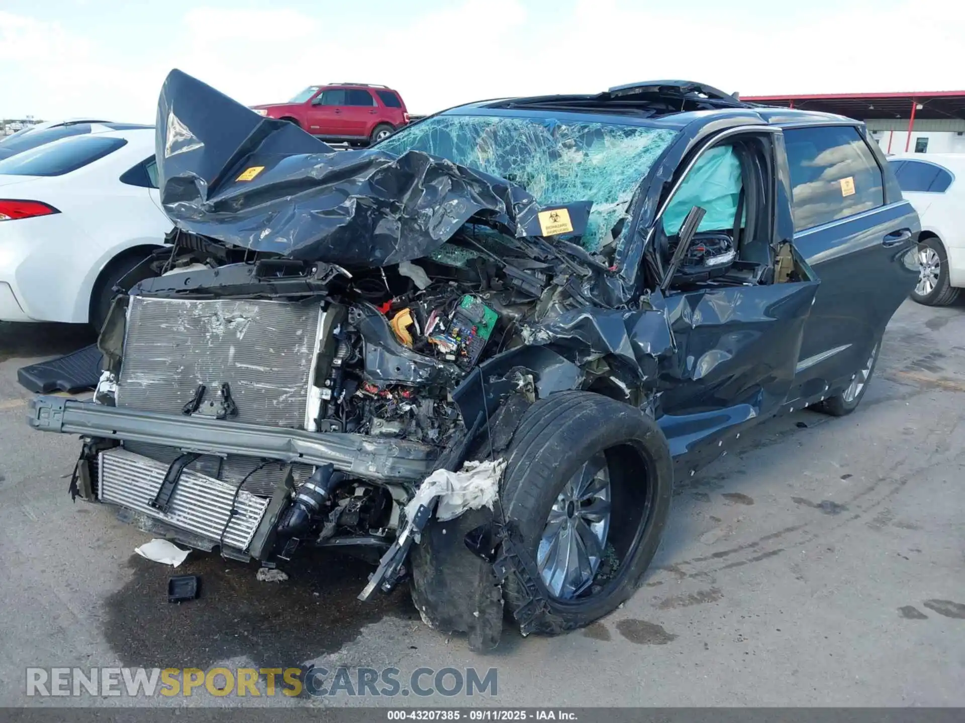 2 Photograph of a damaged car 2FMPK3K97MBA14760 FORD EDGE 2021