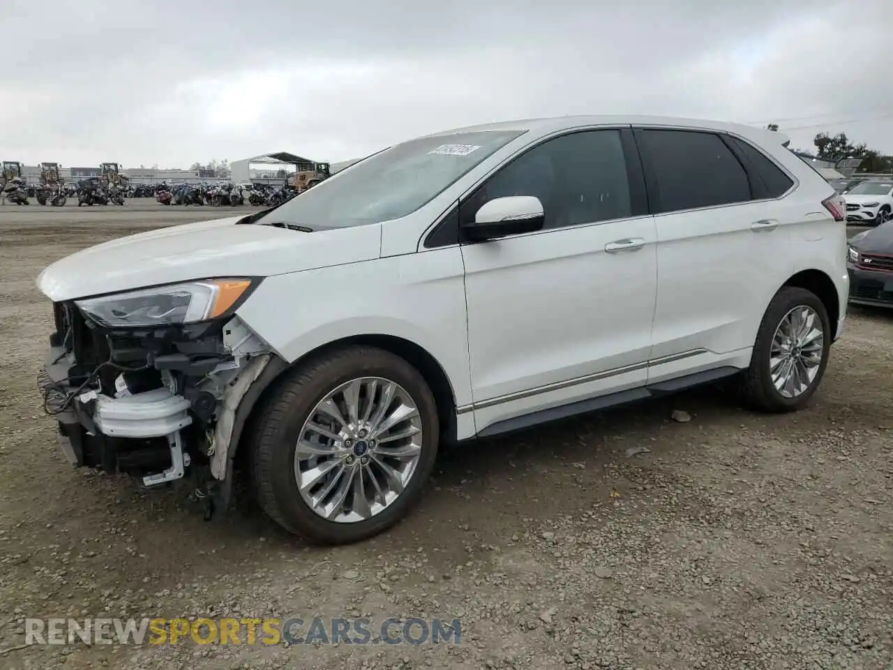 1 Photograph of a damaged car 2FMPK3K98MBA61876 FORD EDGE 2021