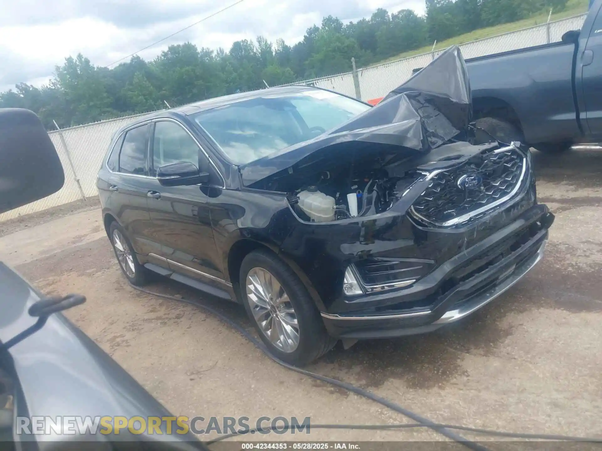 1 Photograph of a damaged car 2FMPK3K9XMBA14297 FORD EDGE 2021