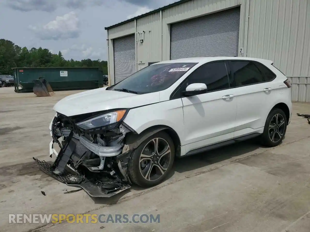 1 Photograph of a damaged car 2FMPK4AP0MBA58542 FORD EDGE 2021